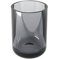 Nimco Abu black toothbrush holder – glass cup ABC-58-90 - Toothbrush Holder