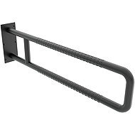 Nimco Safety Handrail for Bathroom and Toilet, Black – 90cm Stainless Steel, Load Capacity 150kg BMUC-9090-90 - Handrail