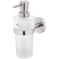 Nimco Soap dispenser without drilling glass - stainless steel pump Unix matt UNM-13031W-T-10 - Soap Dispenser
