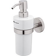 Nimco Soap dispenser without drilling ceramic - stainless steel pump Unix matte UNM-13031KNL-10 - Soap Dispenser