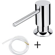Nimco Built-in soap or detergent dispenser with hose - stainless steel Unix chrome UN-4031VH-26 - Soap Dispenser