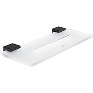 Nimco Bathroom and shower shelf 30 cm - Kibo black - Bathroom Shelf