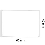 Niimbot labels R 40x60mm 125pcs White for B21, B21S, B1, B3S - Labels