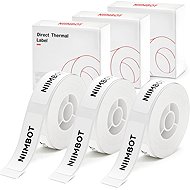 Niimbot Labels (Set of 3 sizes): T12×40mm 155pcs White / T15×30mm 195pcs White / T15×50mm 125pcs Whi - Labels