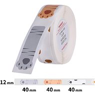 Niimbot labels T 12x40mm 160pcs Paws for D11, D11-M, D110, D110-H - Paper Labels