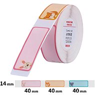 Niimbot labels T 14x40mm 160pcs Animals for D11, D11-M, D110, D110-H - Paper Labels