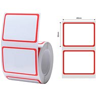 Niimbot labels T 40x30mm 320pcs Red frame for B21, B21S, B3, B1S - Paper Labels