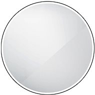 Nimco LED mirror 60 cm round black - acrylic glass diffuser ZPC 28000R-90 - Mirror