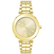 Nine West ladies round gold watch NW/3020CHGB - Watch