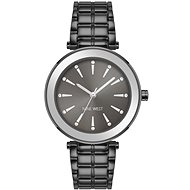 Nine West ladies watch round black NW/3021GYGY - Watch