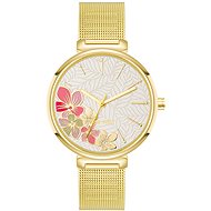 Nine West ladies watch round gold NW/3000FLGB - Watch