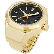 Nine West ladies watch in ring square NW/3342RINGBKG - Watch