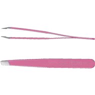 Solingen Angled Tweezers, Pink, Stainless Steel 9,5cm - Tweezer