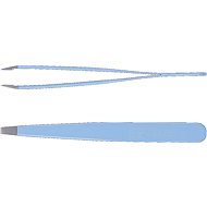 Solingen Straight Tweezers, Blue, Stainless Steel 9,5cm - Tweezer