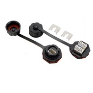 Solarix průmyslový, CAT6, UTP, 1x RJ45, IP67 - Socket Module