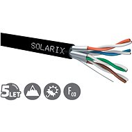 Solarix outdoor UV CAT6A STP PE Fca 500m/coil SXKD-6A-STP-PE - Ethernet Cable