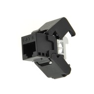 SOLARIX, RJ45, CAT6, UTP Black - Keystone