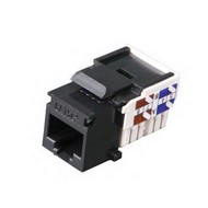 SIGNAMAX, RJ45, CAT5E, UTP, černý - Keystone