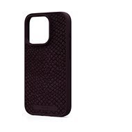 Njord iPhone 15 Pro Salmon Leather Magsafe Case Rust tok - Telefon tok