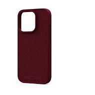 Njord Suede MagSafe Case for iPhone 15 Pro Red - Phone Cover