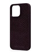 Njord iPhone 15 Pro Max Salmon Leather Magsafe Case Rust tok - Telefon tok