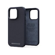 Njord iPhone 14 Pro Genuine Leather Case Black - Phone Cover