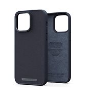 Njord iPhone 14 Pro Max Genuine Leather Case Black - Phone Cover