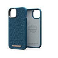 Njord iPhone 14 Woven Fabric Case Deep Sea - Phone Cover