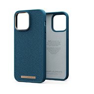 Njord iPhone 14 Pro Max Woven Fabric Case Deep Sea - Telefon tok