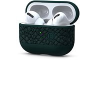 Njord Icelandic Salmon Leather Case for Airpods Pro Green - Headphone Case