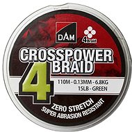 DAM Crosspower 4-Braid, 110m, Green - Line