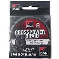DAM Crosspower 8-Braid, 110m, Dark Grey - Line