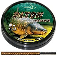 Katran Leadcore Piton, 10m, Camo/Brown/Black - Leadcore Leader