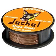 Kryston Coated Jackal, Gravel Brown, 20m - Line