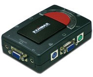 Edimax EK-2PAK, 2 porty PS2 + audio, plastový kryt + 2x KVM a 2x audio kabely - -