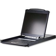 ATEN 16-port KVM PS/2+USB, OSD, rack, 19" LCD, touchpad, keyboard - Toggle Switch