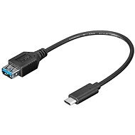 PremiumCord USB 3.1 Type-C (USB-C) (M) - USB 3.0 (F) 0,2 m - Átalakító