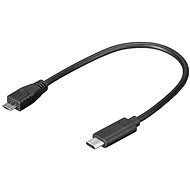PremiumCord USB 3.1 C (M) - USB 2.0 Micro-B (M) von 0,2 m - Adapter