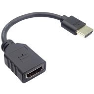 PremiumCord Flexi Adapter HDMI Stecker - Buchse für flexible Kabelverbindung zum TV - Adapter