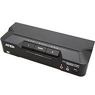 ATEN KVM přepínač (USB, DP, Audio) 2:1, USB 3.0, 8K - Toggle Switch