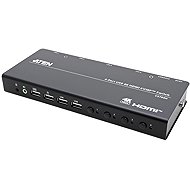 ATEN KVM (USB, HDMI) 4:1 USB + USB hub - Toggle Switch