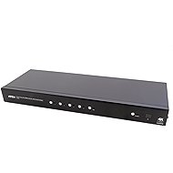 ATEN HDMI 4:1, dual view, audio, 4K@60Hz, dálkové ovládání - Toggle Switch