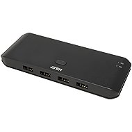 ATEN USB 2.0 2:4, 2x USB A - 4× USB A - Toggle Switch