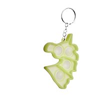 KIK Anti-stress keychain Push Bubble Pop unicorn fluorescent - Keychain
