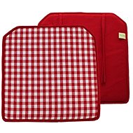 Seat cushion 40 × 40 cm red canapé - Chair Cushion