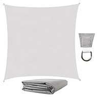 Malatec Sun sheet 3,6 × 3,6 m grey - Shade Sail