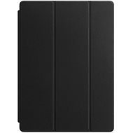 Smart Cover iPad Pro 12.9" fekete bőr - Védőtok
