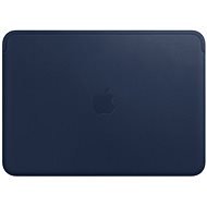 Bőr védőtok 12"-os MacBookhoz, Midnight Blue - Laptop tok