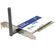 D-Link AirPlusG+ DWL-G520+ WiFi PCI adaptér - 802.11b/g (11/54Mbps) - -