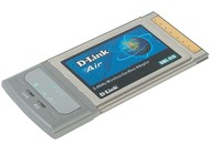 D-Link Air DWL-610 WiFi CardBus adaptér - 802.11b (11Mbps) - -